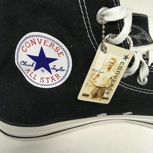 Converse Chuck Taylor All Star Black High Tops  Size 10